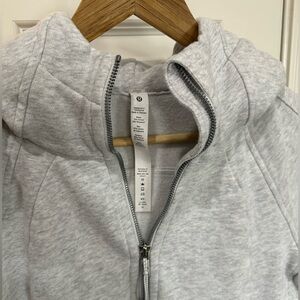 Lululemon full zip scuba hoodie